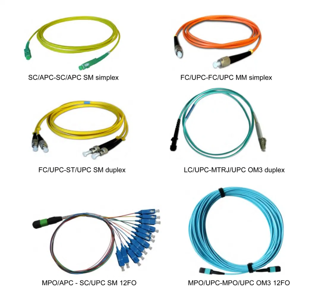 3 Meter Lc St Om3 Duplex Optical Fiber Patch Cord, High Quality 3 Meter ...