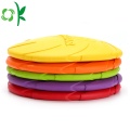 Unik Spiral Flying Disc Pet Toy Silikon Frisbee