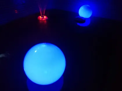 LED Concepts Solar LED Crystal Ball
