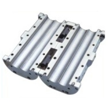 بشکه پیچ دوقلو مخروطی برای کف SPC