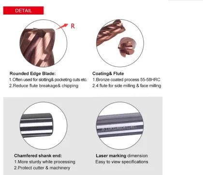 Solid Carbide Twist Drill Milling Cutters Drilling Tools