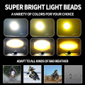 HJG Dual Mini LED Fog liuhjg motorcycle auxiliary Driving lights led motorbike spotlights