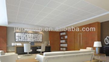 Cement board ceiling