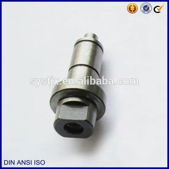 Irrigation machinery flat end shaft and gear shaft