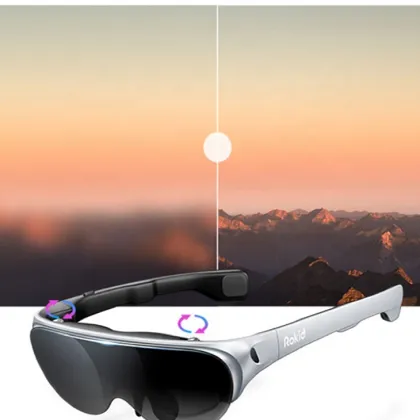 2022's Latest High-Quality Foldable HD 1920x1080 AR/VR Gaming Glasses with 4K OLED Technology