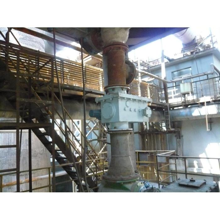 Керамический клапан разряда пепла