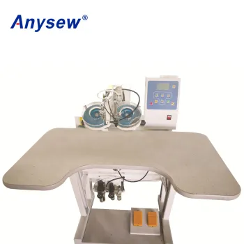 Double Head Automatic Ultrasonic Rhinestone Setting Machine AS-1104-U2