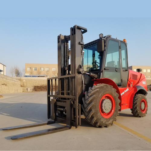 Gabelstapler Diesel 5 Tonnen 4x4 0ff-Straße Gabelstapler