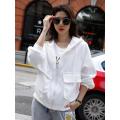 women's spring and autumn new hooded sweater