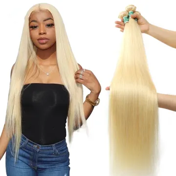 factory price long length 613virgin human hair  raw virgin cuticle aligned hair 10A 613 mink Brazilian hair bundles