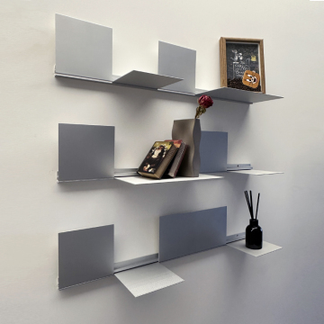 Simple Style Metal Wall Shelf for Home Decoration and Display