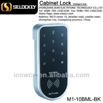 M1-10BMLN-BK RFID electronic group cabinet gym locker lock network solution for menorial park