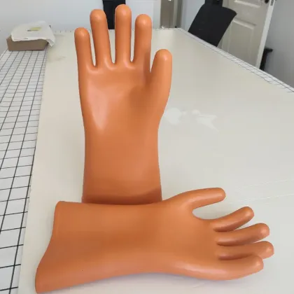 Men's 40KV Rubber Insulated Electrical Protective Work Gloves