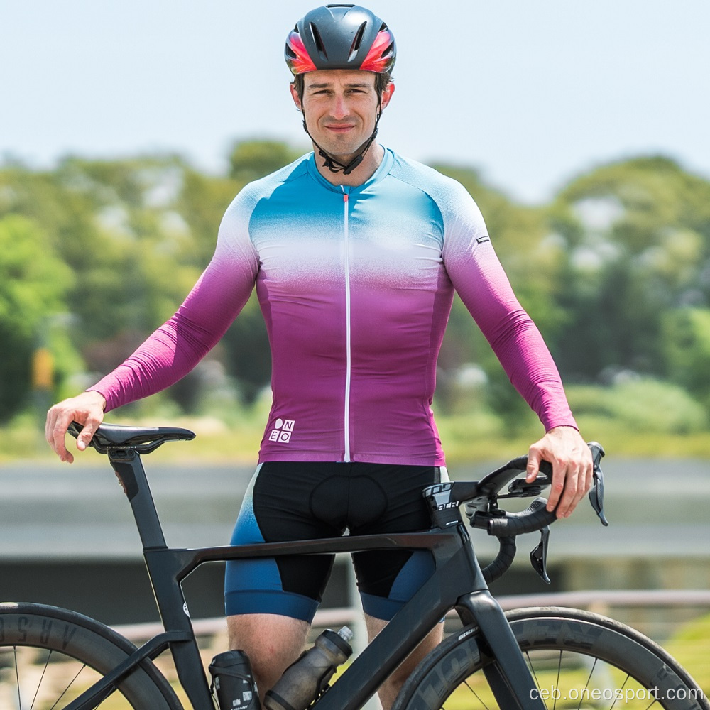Taas nga pasundayag nga bayani nga Long Sleeve Jersey Men