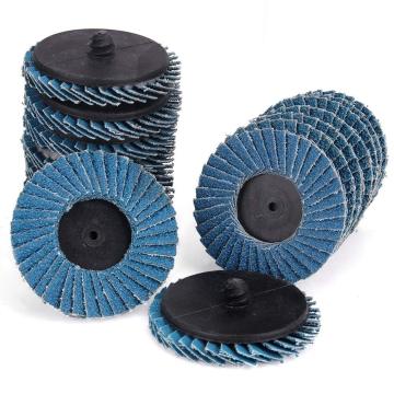 Durable 2 Inch T29 Coated Aluminium Grinding Disc Mini Abrasive Flap Disc for Woodworking