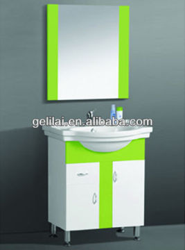 GREEN COLOR CABINET BASIN
