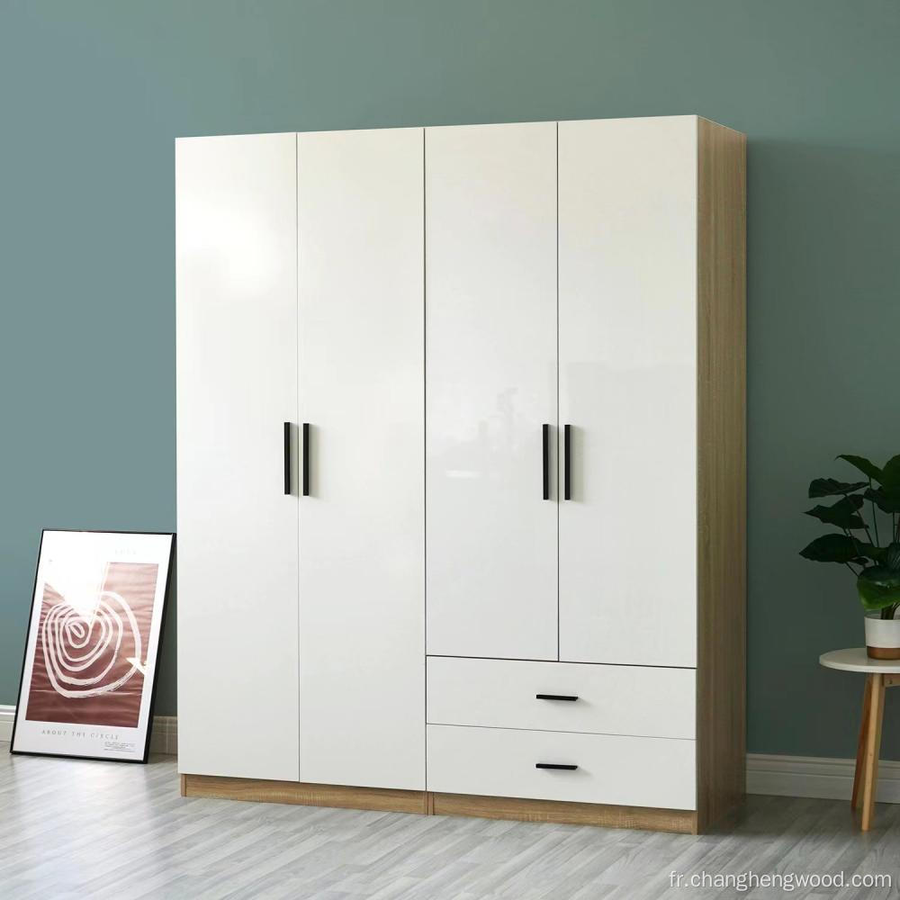 Armoire à deux portes économiques et pratiques à deux portes