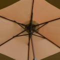 Μπαλινέζικη καφέ ομπρέλα ομπρέλας παραλίας μήκους 10 ποδιών