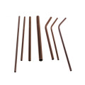 Copper Food Grade Stainless Steel Drinking Straws Set