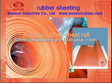 18Mpa Top quality Red Natural Rubber Sheet