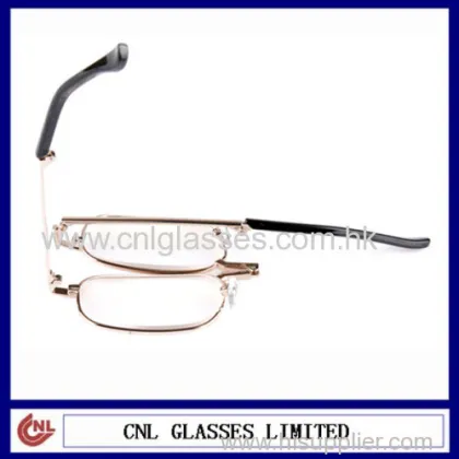 New Optical Metal Frame Designer Folding Reading Glasses 