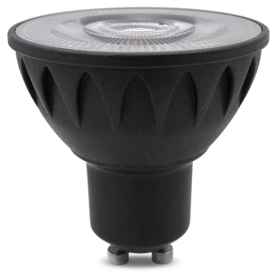 SHENPU Mr16 LED Bulb Lamp 4000K 7W AC 85-265V COB Narrow Beam GU10 Spotlight