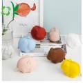 Silicone Coin Holder hình dạng động vật thay đổi ví đầy màu sắc