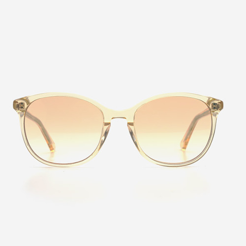 Lunettes de soleil pour femmes d&#39;acétate ovale