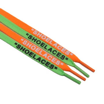 SHOELACES Black White Double Sided Printed Flat Joint Lace for Jumpmans by Weiou Font, 750"brands"}}" 

However, to make it more concise and SEO-friendly, you might consider:

"Black White SHOELACES Double Sided Weiou Font Flat Joint for Jumpmans, 750