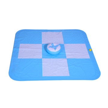 Spray pad with checkerboard pattern Baby Splash Pad