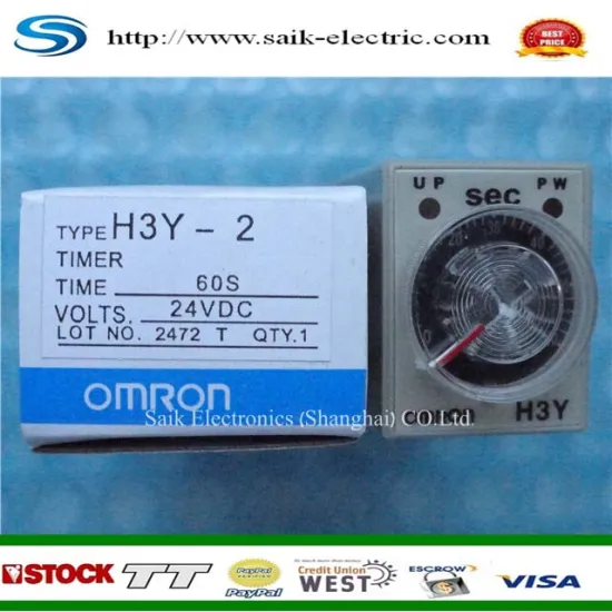 Omron Timer H3Y-2 24VDC 60S 24VDC