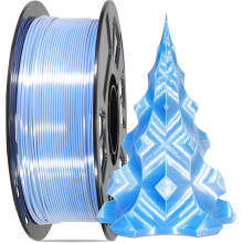 Dual Color 3D Printer Filament Shiny Silk