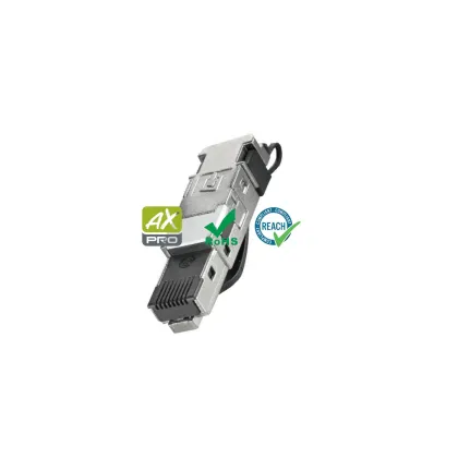 Weidmuller RJ45 Connector 1132040000 - Gold Modular Plug for Cat6a Network Lines