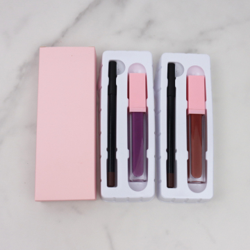 ชุดลิปสติกมังสวิรัติที่ปรับแต่งได้ด้วย LIP LINER - ตัวเลือกฉลากส่วนตัวและตัวเลือกขายส่ง