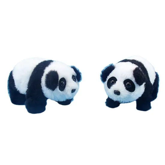 Factory direct selling baby children's electric panda plush toys China Giant Panda creative simulation will walk with music