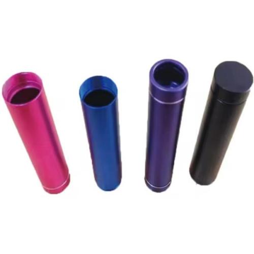 Custom CNC anodized aluminum tube