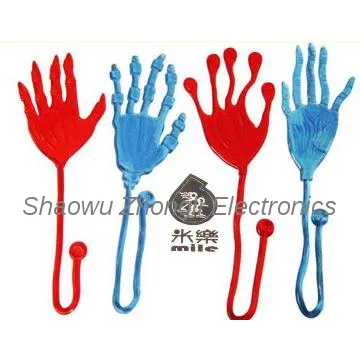 sticky on the wall toys, sticky toys hand TPR toys