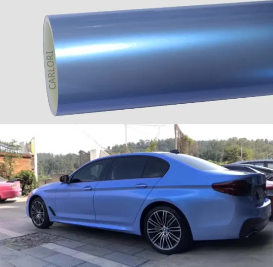 chameleon gloss light blue car vinyl