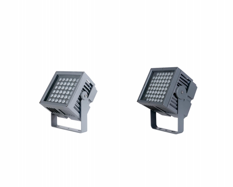 Outdoor flood light with adjustable angle