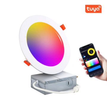 Aluminium Cerdas Cerdas Kualitas Tinggi Reces Reces Ultra Thin RGB LED Panel Light
