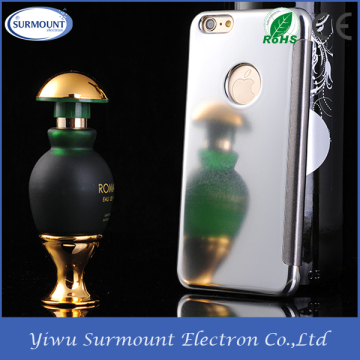 Hot sale Ultra slim back stand leather mobile phone flip case for iphone6
