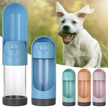 Botol air anjing kebocoran dengan penapis