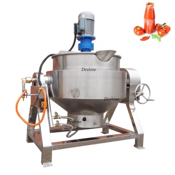 Industrial Cooking Mixers: 50L to 600L Jacketed Kettles with Agitators - Steam, Gas, Electric Heating