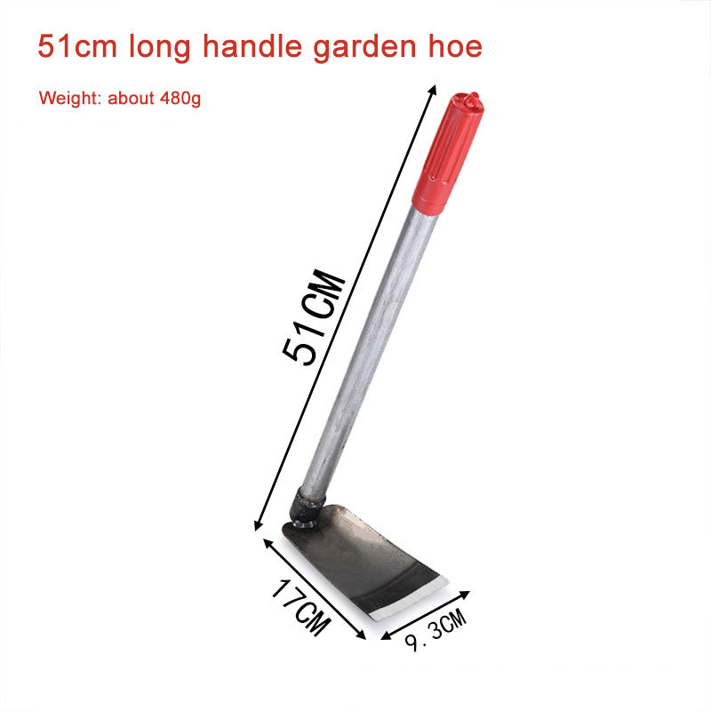 Vegetable household flower weeding tools loose soil gardening small flower hoe factory farm outdoor pick tools hoe