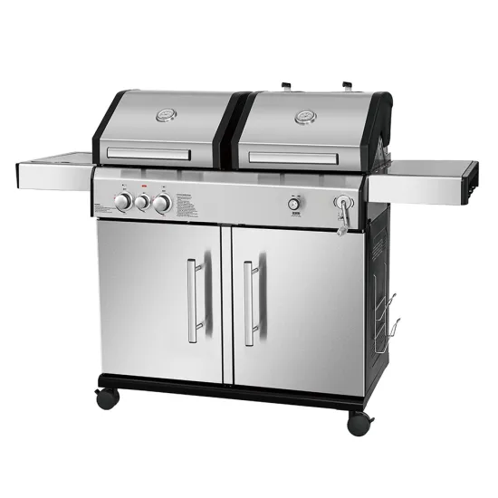 Outdoor Kitchen Barbecue Grill Tensile Side Table Burner Gas Grill Bbq With Stove Cove Kitchen Gas Grill Bbq