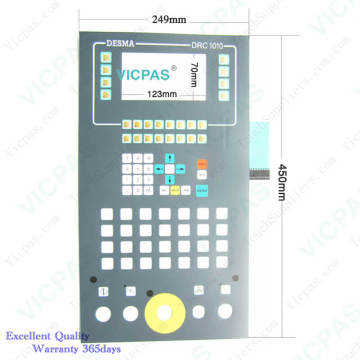 Membrane keypad For DESMA DRC 1010 Membrane keyboard for DESMA DRC 1010