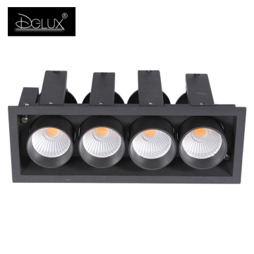 DGlux 10-20W COB LED -rooster Licht - lage prijs, betere warmteafwijking, verstelbaar
