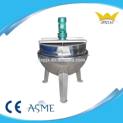 Double Jacketed Steam Kettles