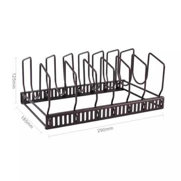 Braten Sie Pan Storage Pot Deckel Rack