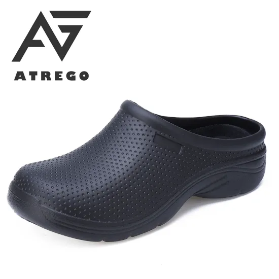 Atrego Slip On Resistant Kitchen Shoes Women Medical Nursing Nurse Slip on Comfortable Lightweight Slip Resistant Casual Shoes